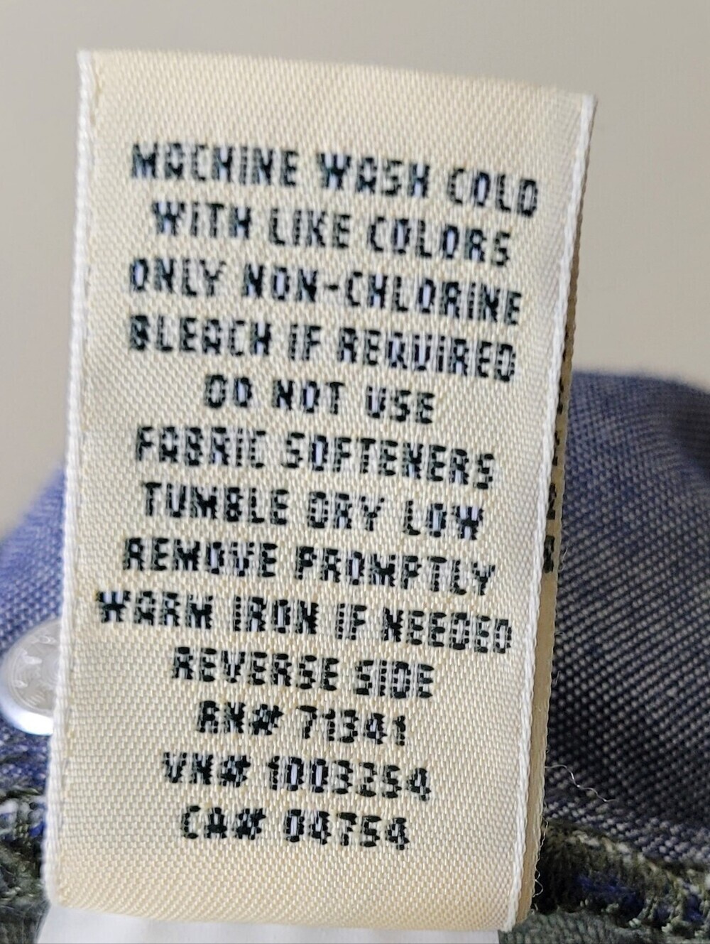LL Bean Favorite Fit Straight-Leg Corduroy Pants Size 12 - Picture 8 of 8